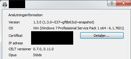 Mumble-OS-Version
